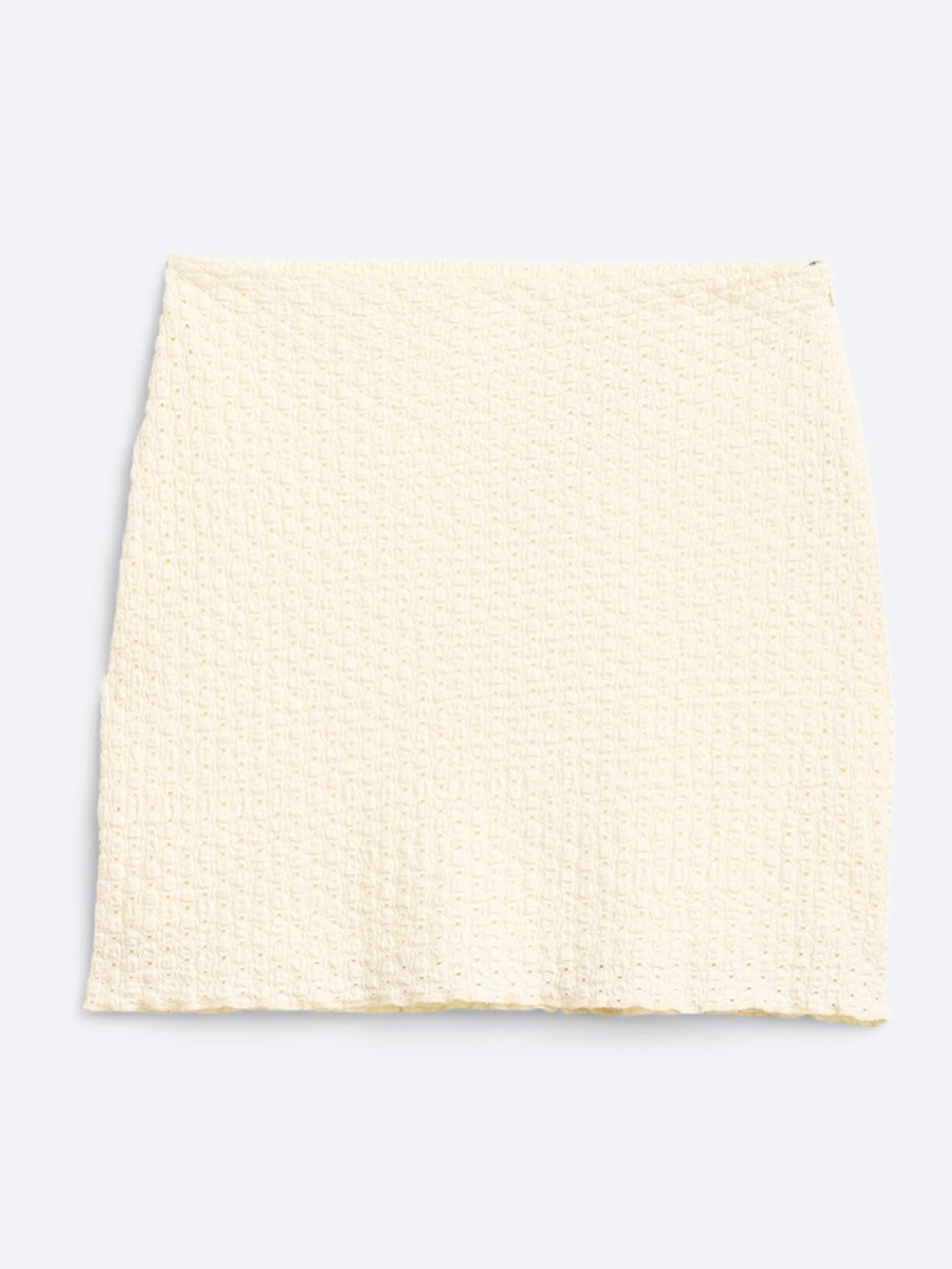 Chloe Cream Knit Mini Skirt